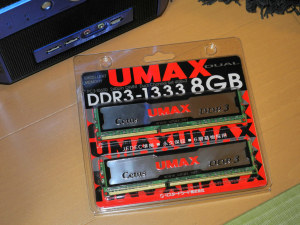 UMAX DDR3-1333 4GBx2