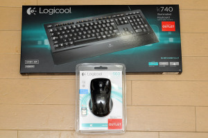 Logicool Illuminated Keyboard k740 & M560