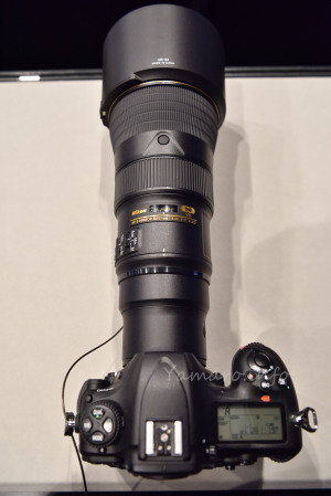 AF-S NIKKOR 500mm f/5.6E PF ED VRとD500