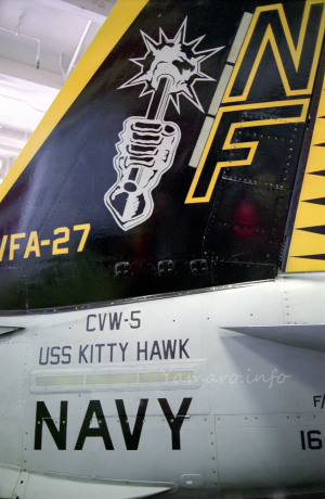 VFA-27のF/A-18ホーネット