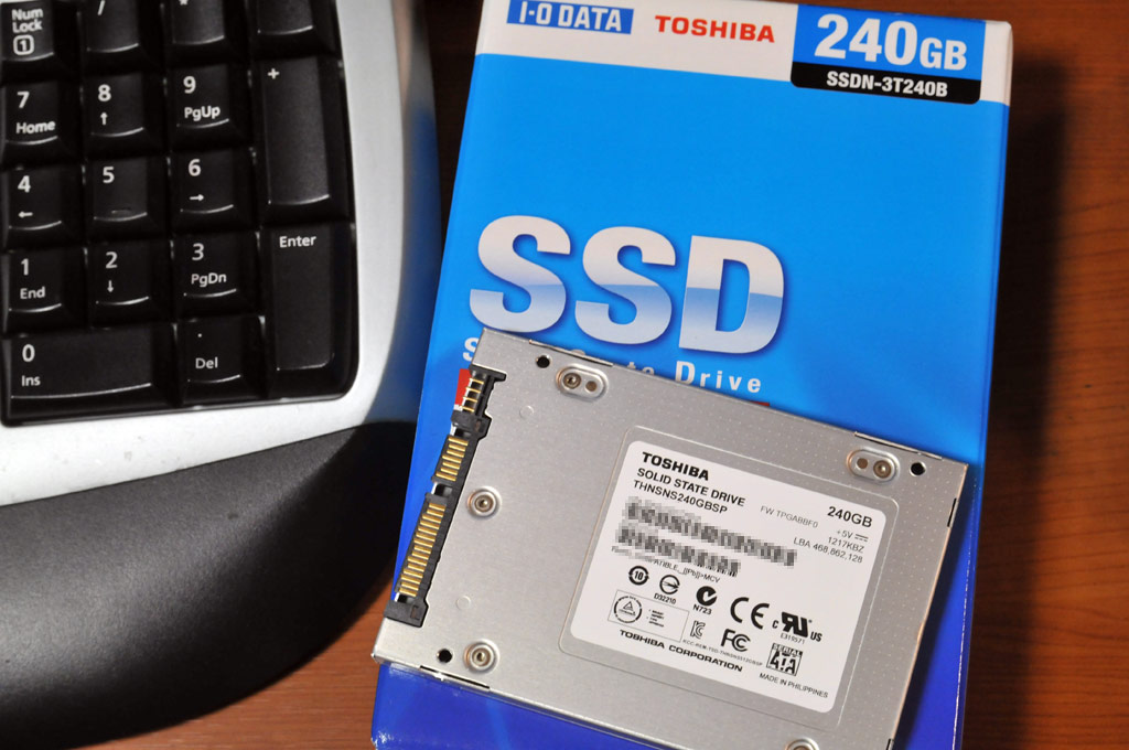 I・O DATA 東芝製SSD SSDN-3T240B