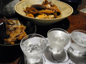 日本酒と魚は最高ですね