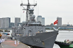 トルコ海軍フリゲイト「ゲディス」