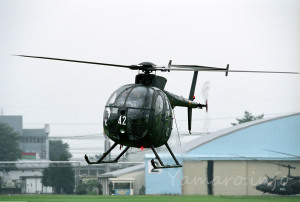 2007年の北宇都宮駐屯地記念行事から　OH-6D